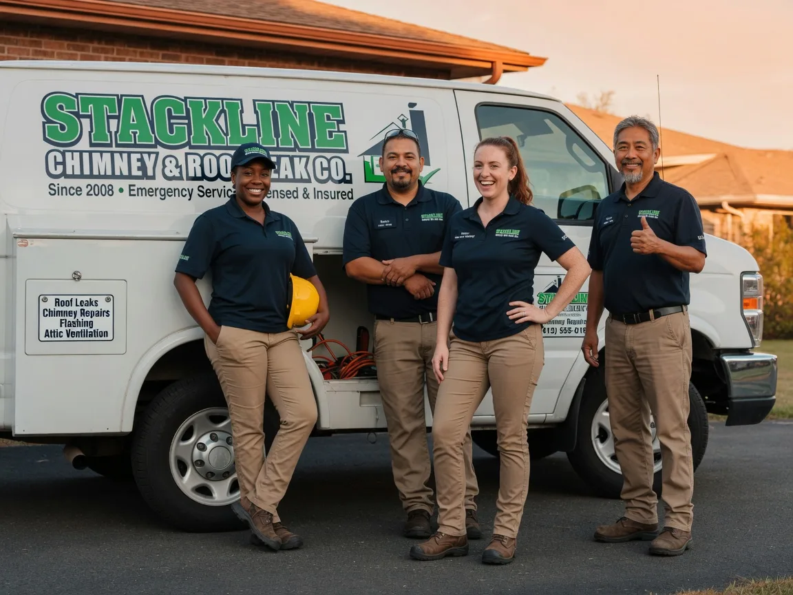 Chimney flashing repair company in Deering, MO